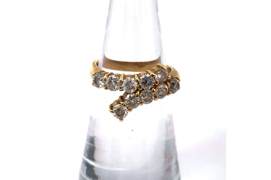K18 赤珊瑚 約6mm イヤリング ピアス : ユキコ オオクラ 大倉