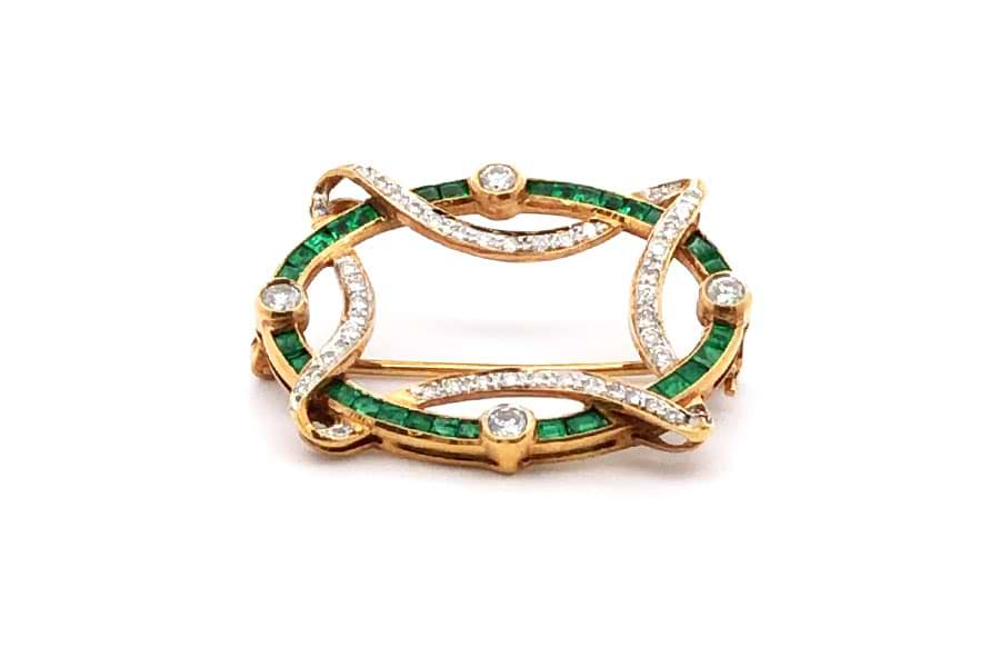 ネックレス K18WG 全長約50.0㎝ アレキサンドライト0.207ct$1 の
