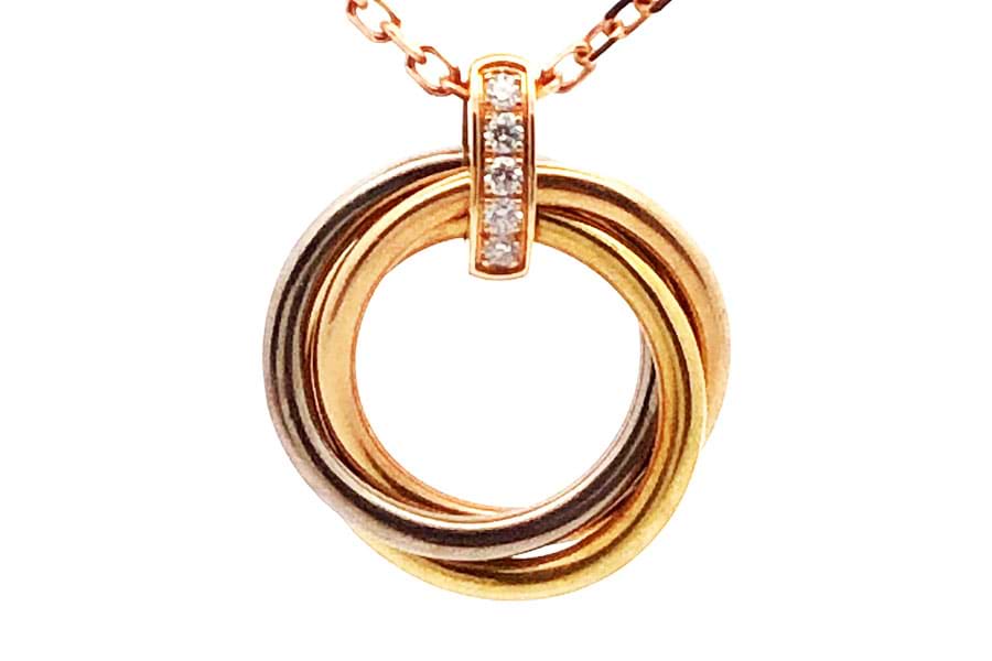 ネックレス K18 全長約40.8㎝ ダイヤ0.27ct$1 の買取実績｜最新