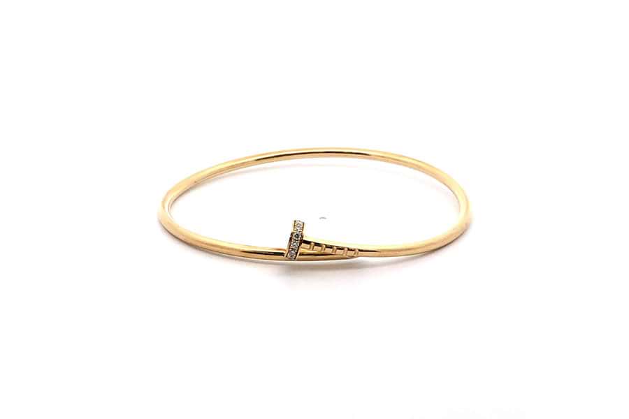 ネックレストップ K18 ダイヤ0.214ct ダイヤ0.05ct の買取実績