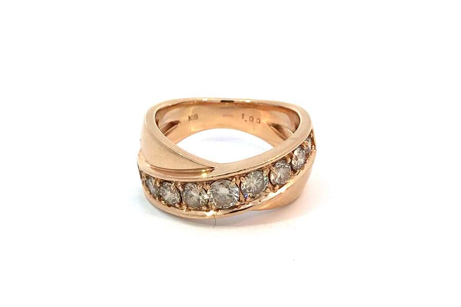 リング K18 約12号 ダイヤ1.00ct の買取実績|最新相場で高価 リング K18 約12号 ダイヤ1.00ct の買取実績|最新相場で高価