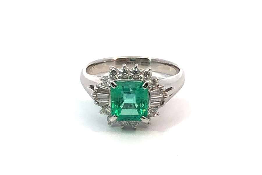 リング K18WG 約13号 ダイヤ0.50ct の買取実績｜最新相場で高価