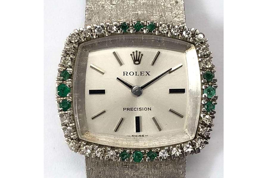 ロレックス レディース時計 手巻き 925 シルバー