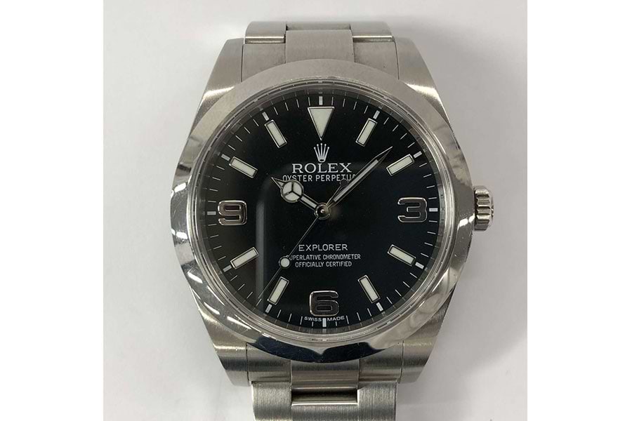 ロレックス エクスプローラー1 214270 自動巻き SS クロ