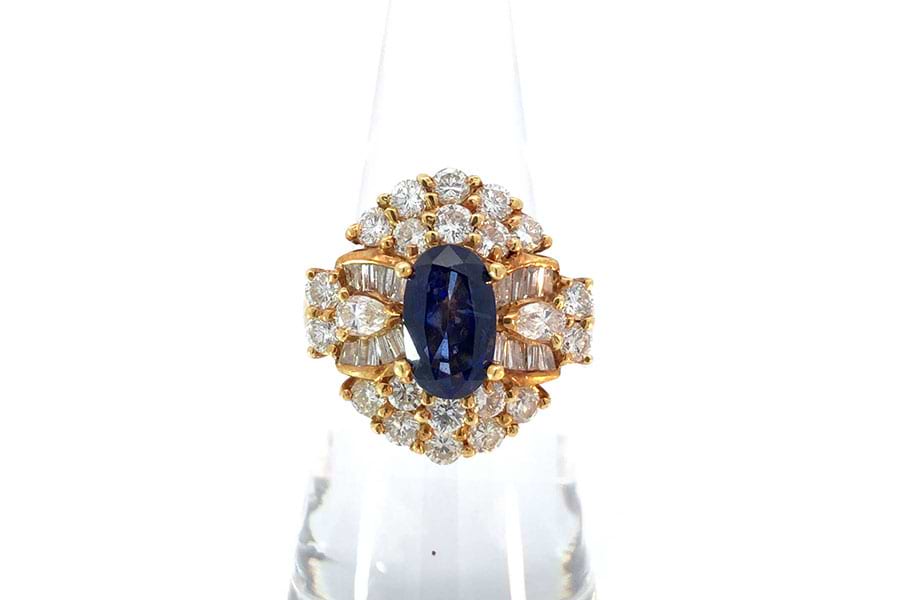 リング K18WG 約14.5号 ダイヤ0.56ct の買取実績｜最新相場で