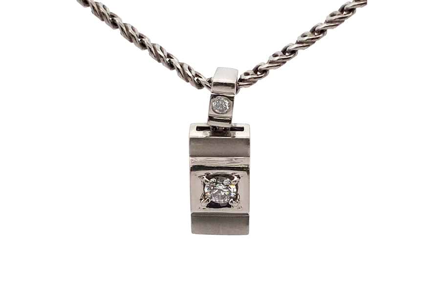 ネックレス Pt900,Pt850 全長約44.1㎝ ダイヤ0.314ct ダイヤ0.05 ネックレス Pt900,Pt850 全長約44.1㎝ ダイヤ0.314ct ダイヤ0.05