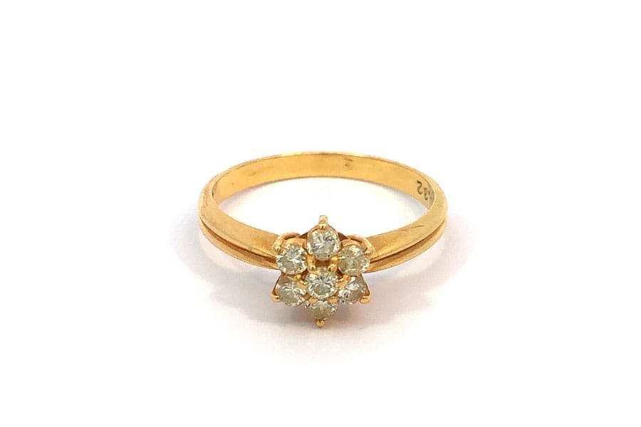 mederu jewelry リング K18 10号