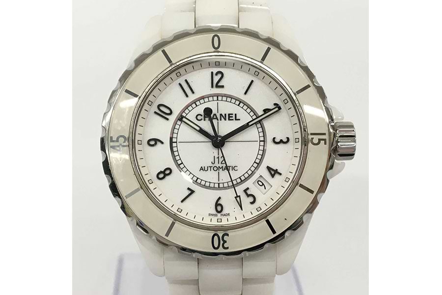 シャネル レディースウォッチ J12 自動巻き SS/セラミック ホワイト