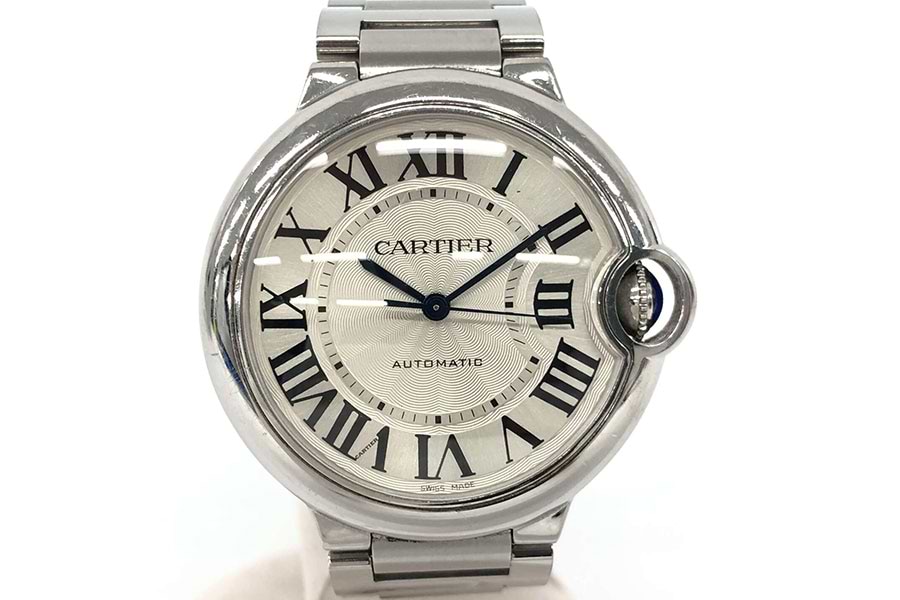 ☆良品【CARTIER】カルティエ バロンブルーMM W6920046 自動巻き