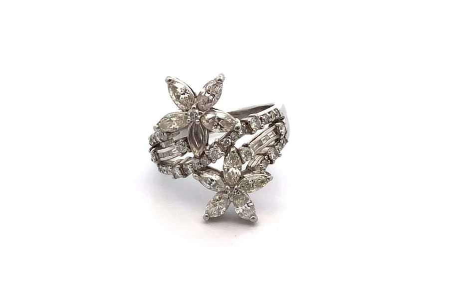 リング Pt900 約8号 ルビー2.30ct ダイヤ1.39ct$2 の買取実績