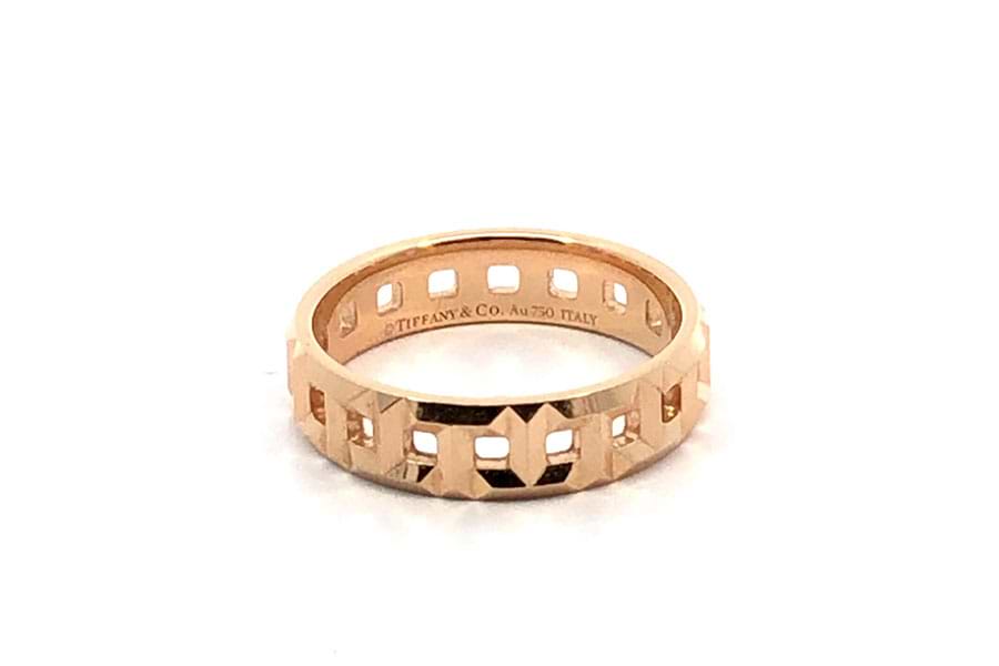 ティファニー Tトゥルーワイドリング 750 約17.5号