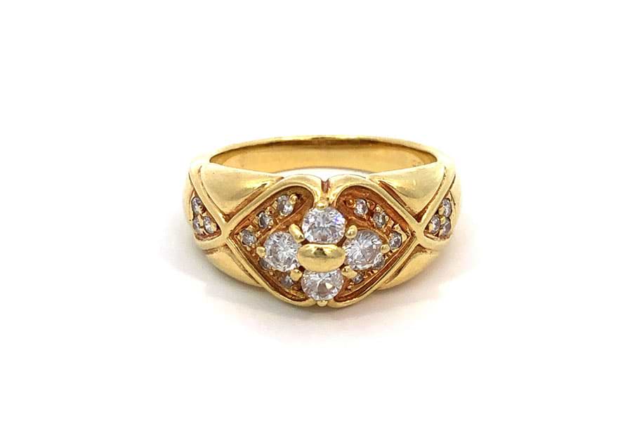 リング K18 約12号 ダイヤ0.55ct の買取実績｜最新相場で高価