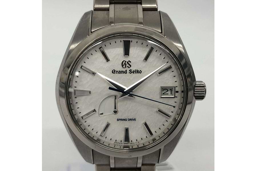 セイコー グランドセイコー 9R65-0AE0 スプリングドライブ チタン 白