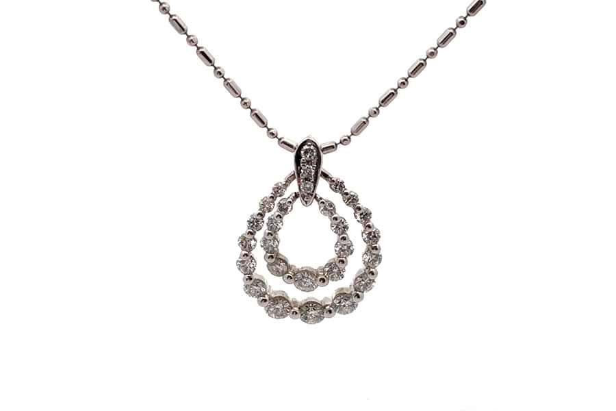ネックレス Pt,Pt850 全長約44.9cm ダイヤ1.00ct$2 の買取実績 ネックレス Pt,Pt850 全長約44.9cm ダイヤ1.00ct$2 の買取実績