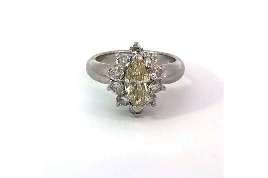 リング Pt900,K18 約12号 ダイヤ0.33ct の買取実績｜最新相場で