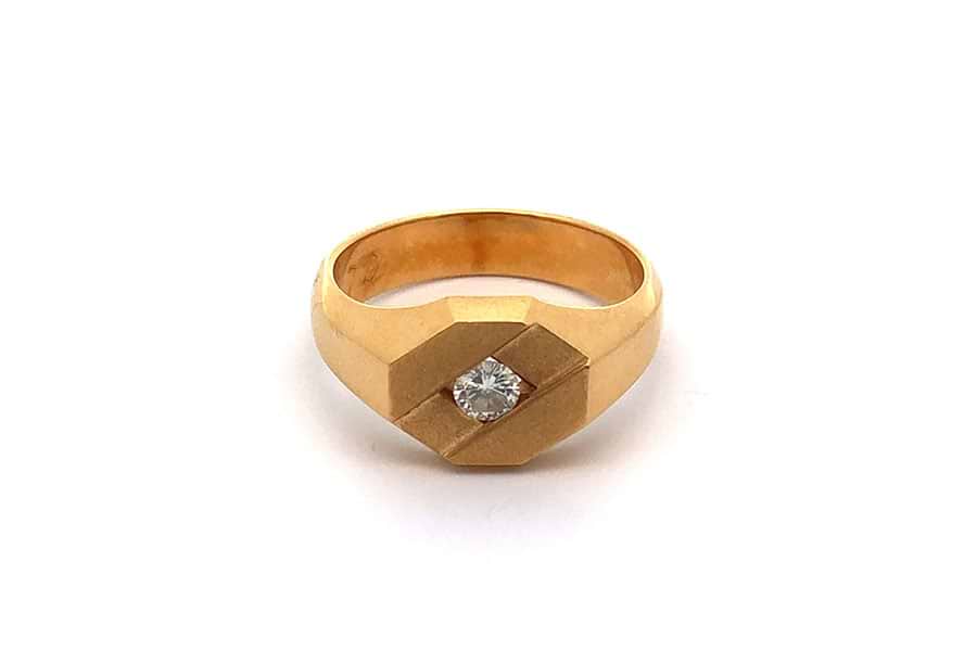 リング K20 約21号 ダイヤ0.23ct の買取実績｜最新相場で高価