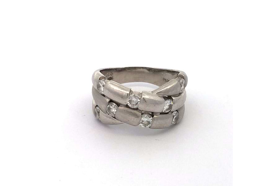 リング Pt900 約17号 ダイヤ0.500ct の買取実績｜最新相場で高価