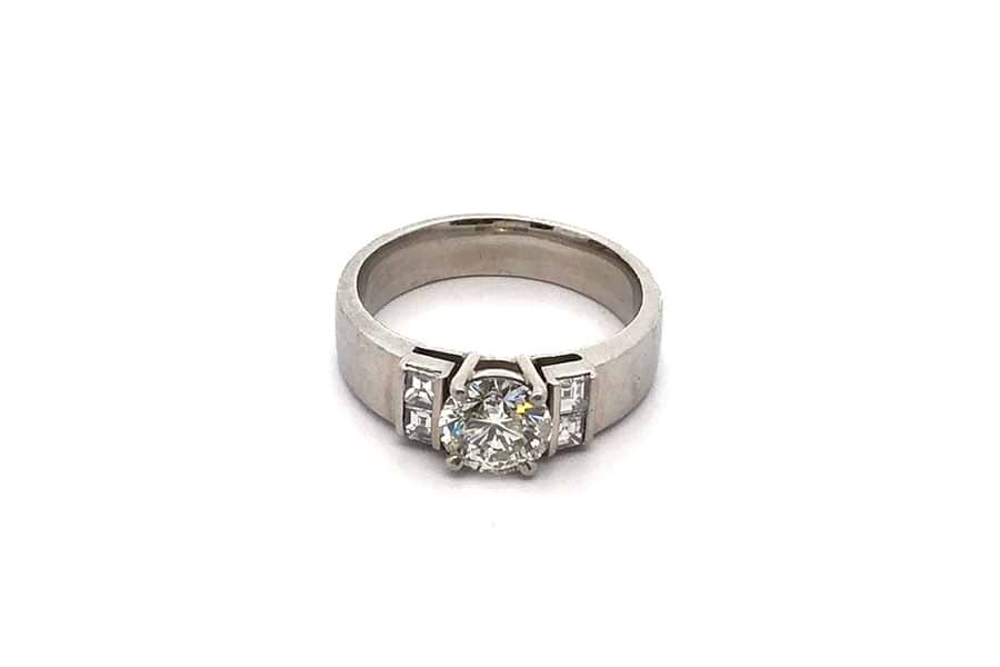 リング Pt900 約11号 レッドトルマリン9.59ct ダイヤ0.74ct$2 の