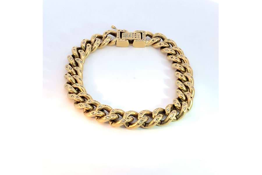 ネックレストップ K18 ダイヤ0.214ct ダイヤ0.05ct の買取実績