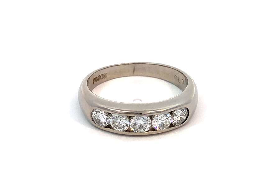 リング Pt900 約11.5号 ダイヤ0.73ct の買取実績｜最新相場で