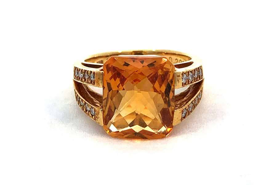 リング K18 約15号 ダイヤ2.29ct の買取実績｜最新相場で高価