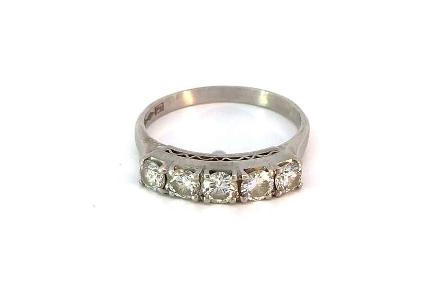 リング K18 約11号 ダイヤ1.02ct の買取実績｜最新相場で高価
