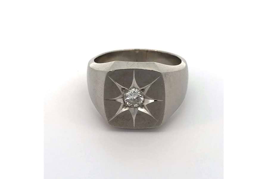 リング Pt900 約26号 ダイヤ0.40ct の買取実績｜最新相場で高価