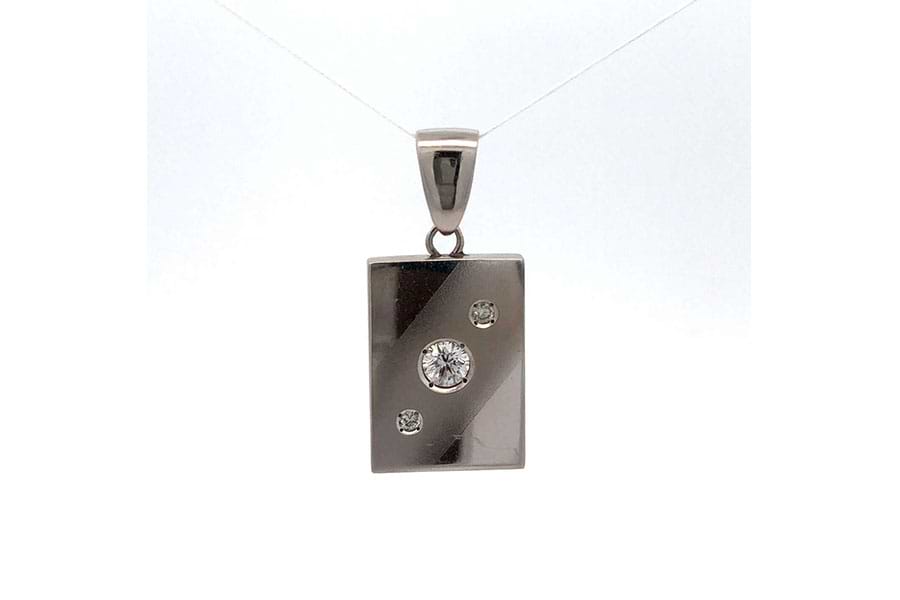 ネックレストップ Pt900 ダイヤ0.335ct ダイヤ0.06ct の買取実績｜最新 