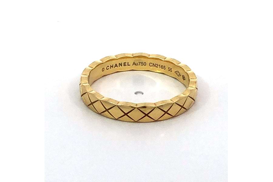 シャネル ココクラッシュリング Au750 #55/約14号$1 の買取実績｜最新  
