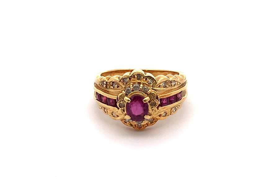 K18×ルビーリングのルビー買取の実績｜最新相場で高価買取なら『大吉』 