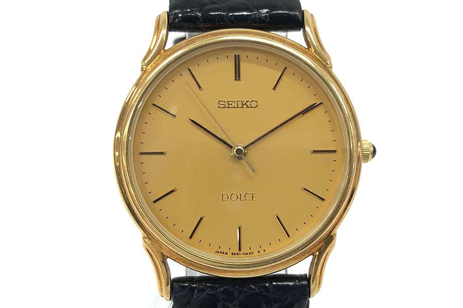 セイコー クレドール SS×14Kベゼル コンビ 5930-5390 の買取実績｜最新  