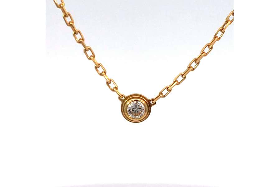 ネックレス Pt900,Pt850 全長約46.0㎝ ブラックオパール1.47ct ダイヤ  