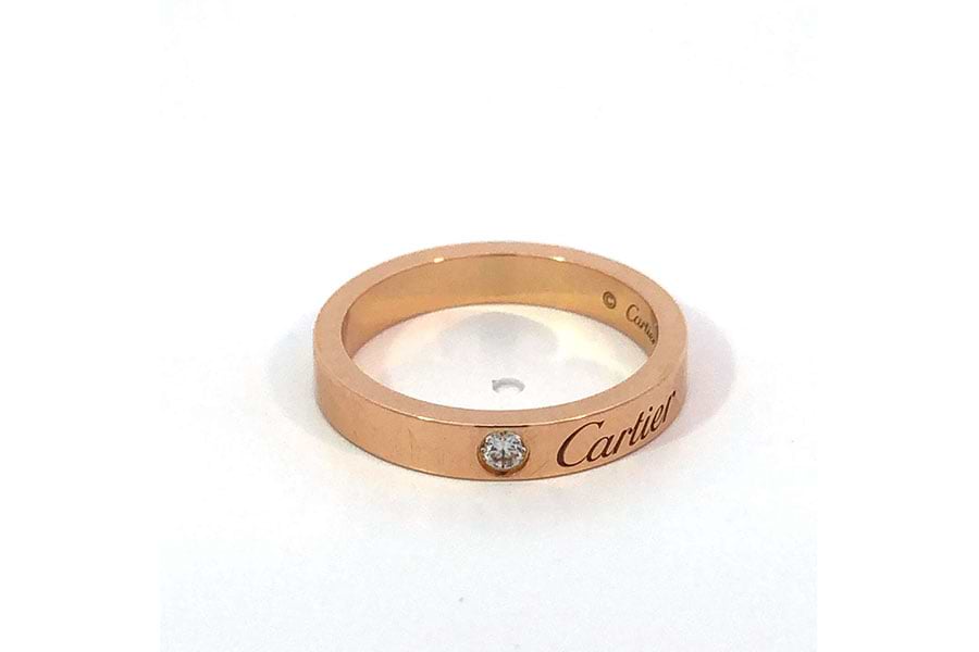 カルティエ C ドゥ ウェディング リング 750 #48/約8号 の買取実績 
