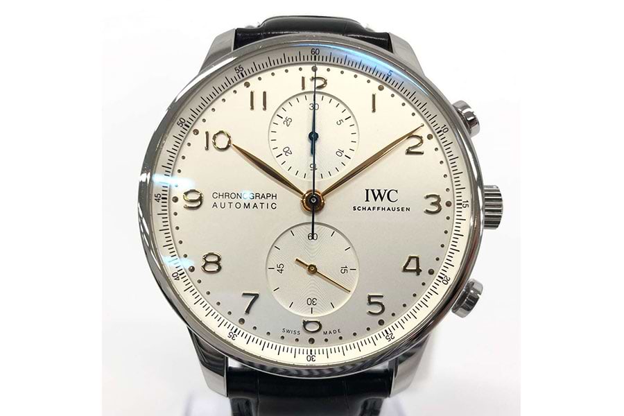 IWC シャフハウゼン 自動巻き GP/革 ホワイト の買取実績｜最新相場で 