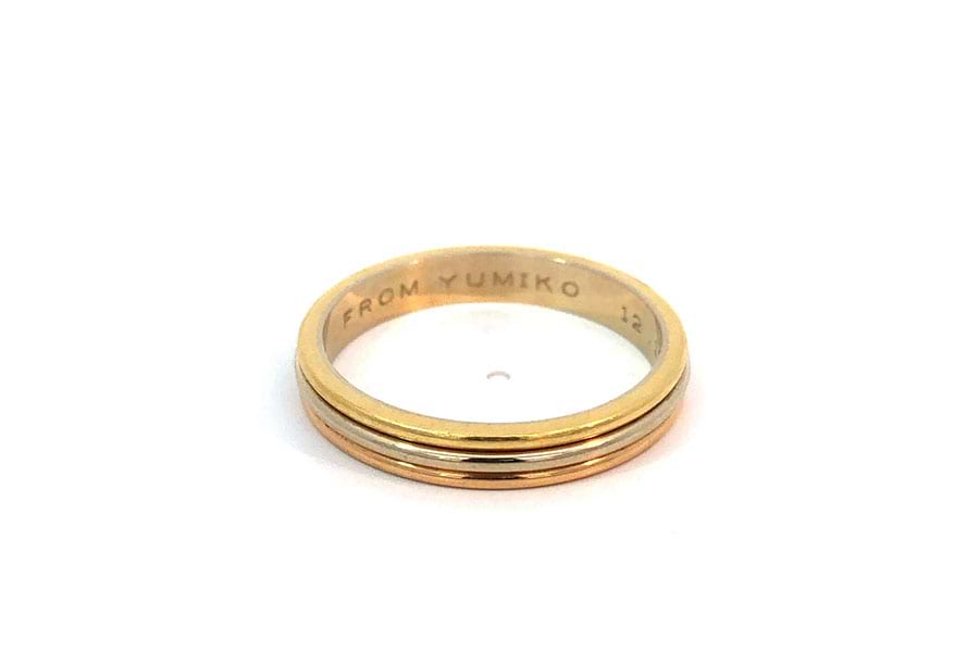 Cartier 18k 指輪 トリニティヴァンドーム Cartier カルティエ 