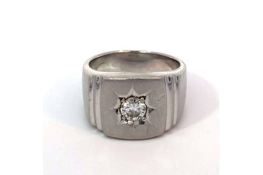 リング Pt900 約13号 ダイヤ0.34ct の買取実績｜最新相場で高価買取 