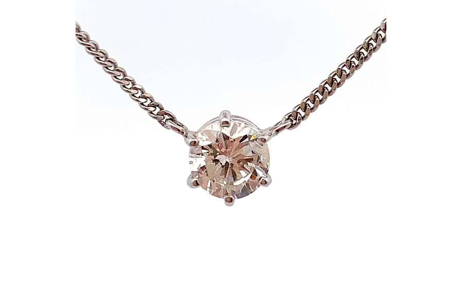 ネックレス Pt850 全長約41.3㎝ ダイヤ1.01ct$2 の買取実績｜最新相場  