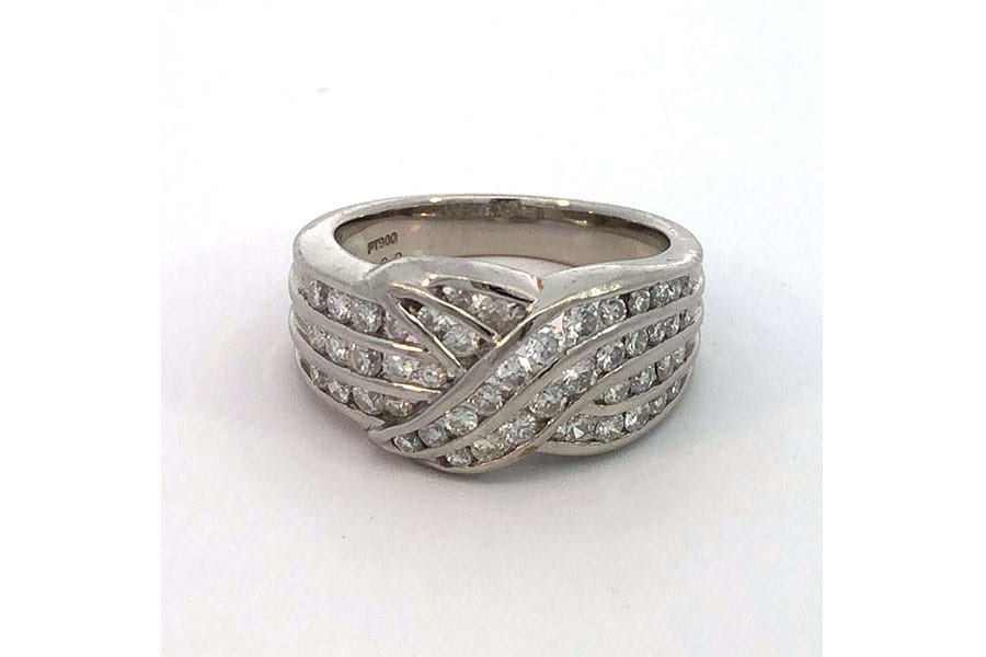 【ご予約品】 リング K18WG 約12号 緑色石15.76ct ダイヤ0.44ct$2 の買取実績 ホワイトゴールド