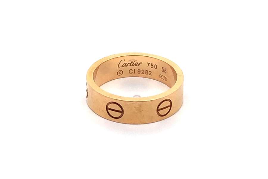 カルティエ ラブリング 750 #55/約14.5号