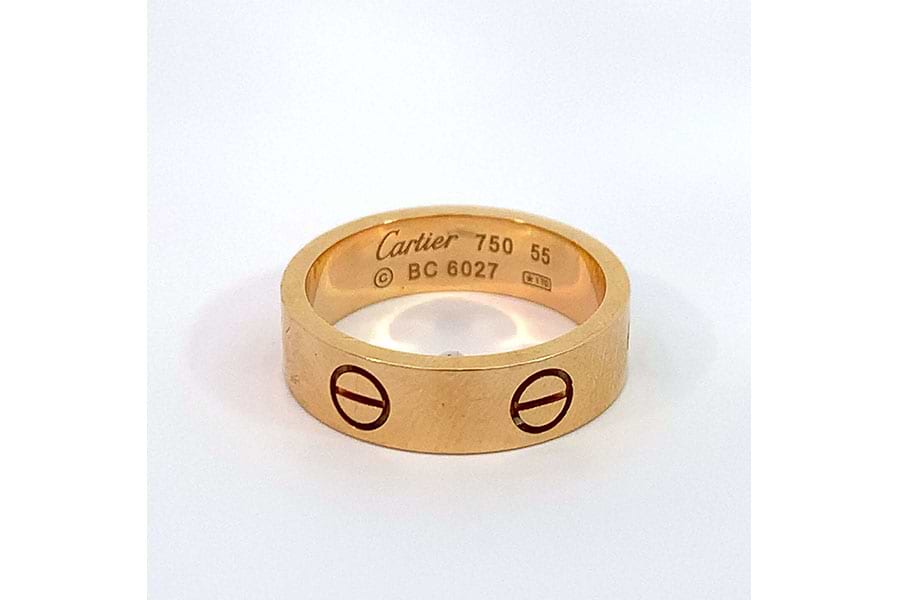カルティエ ラブリング 750 #55/約14.5号