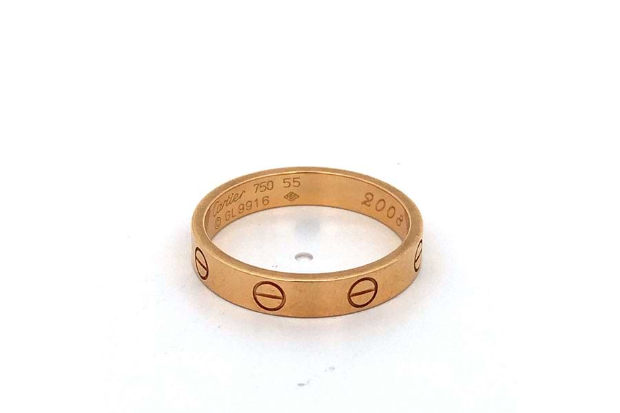 カルティエ ミニラブリング 750 #55/約15号