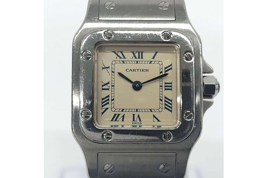 W20076X8 シルバー Cartier（カルティエ）サントス100 LM 初期型