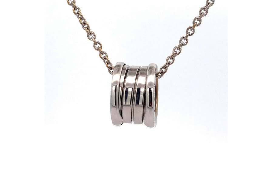 ブルガリ ビーゼロワン ネックレス 750 全長約40.8cm