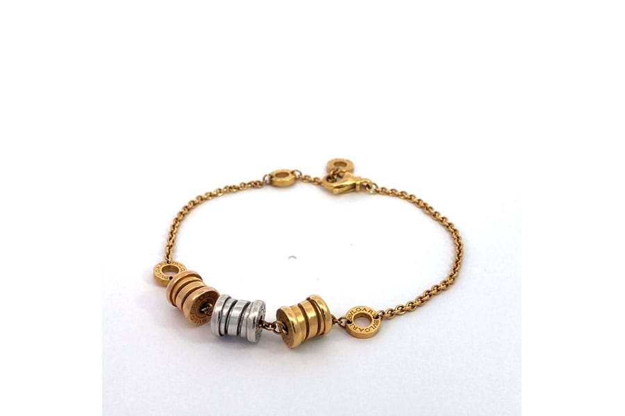 ブルガリ ビーゼロワン エレメント ブレスレット 750 内径約17.0cm