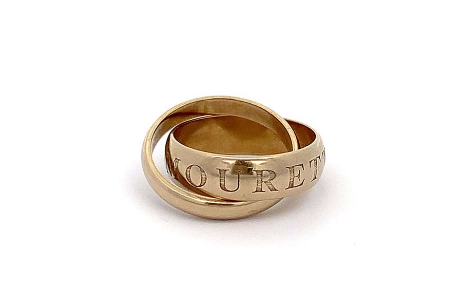 カルティエ リング 750 #48/約8号