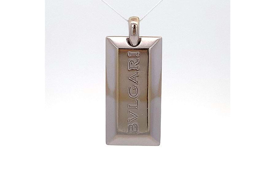 ブルガリ インゴット ネックレストップ 750