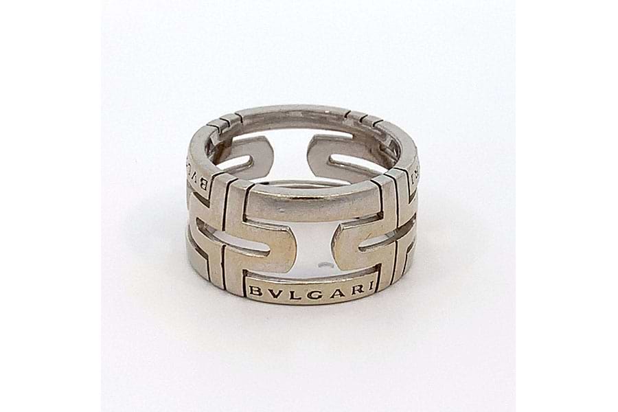 ブルガリ パレンテシ オープンワーク リング 750 #59/約17号