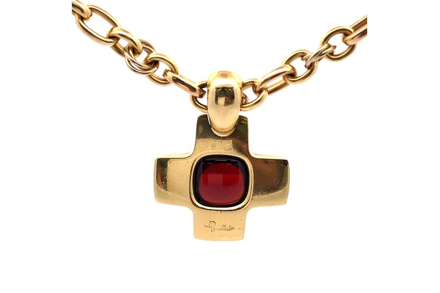 ポメラート ネックレス 750,18Kt 全長約51.5cm