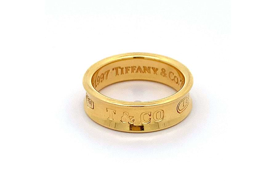 ティファニー ナロー リング 750 約13.5号