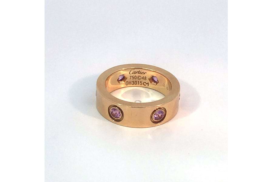 カルティエ ラブ リング 750 #48/約7.5号